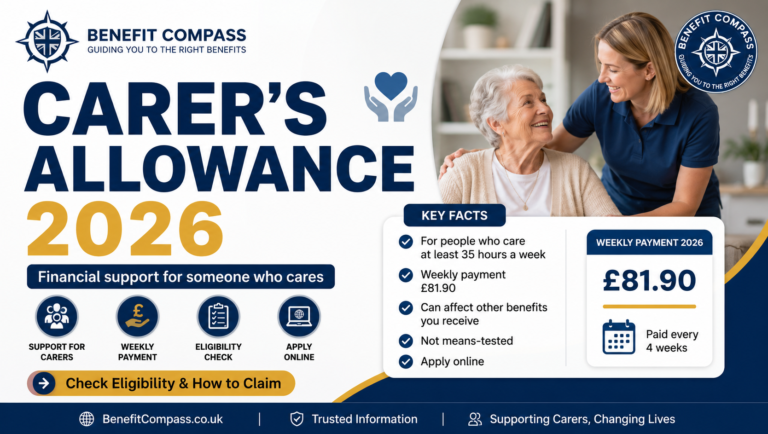 Carer's Allowance 2026