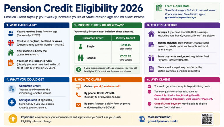 Pension Credit Eligibility