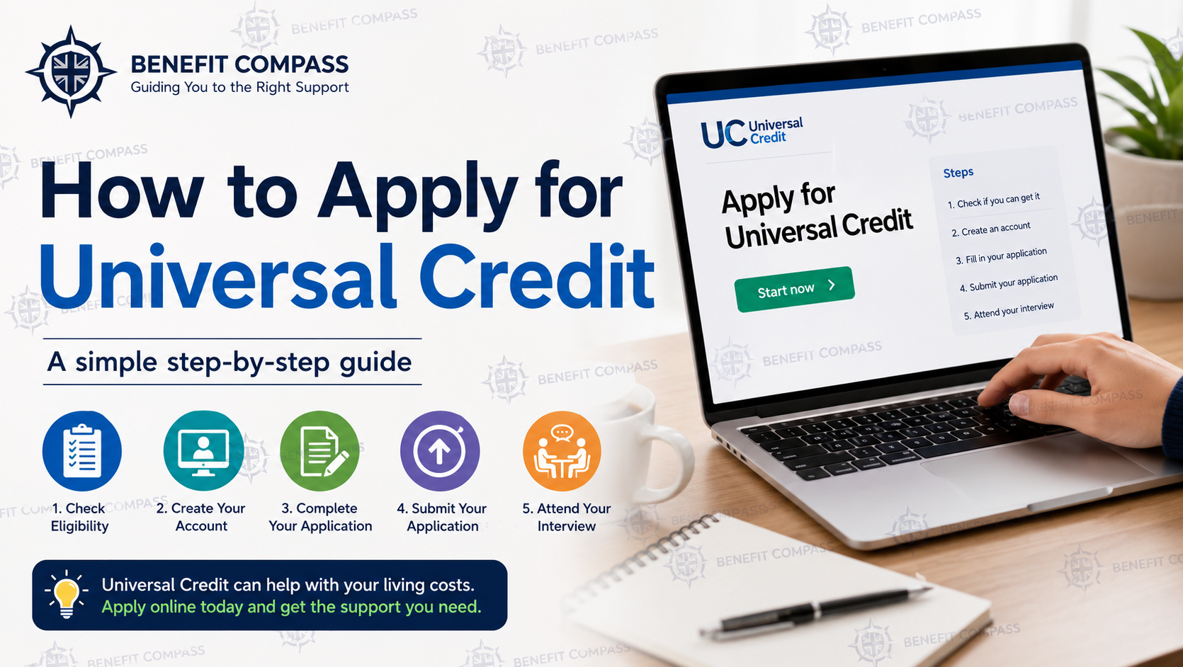 Read more about the article How to Apply for Universal Credit – Step-by-Step Guide (2026)
