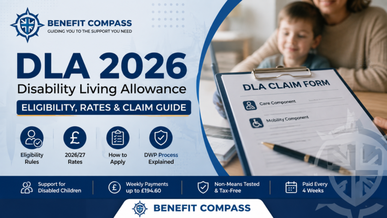 Disability Living Allowance (DLA) 2026