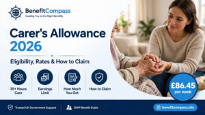 Read more about the article Carer’s Allowance 2026: Eligibility, Rates & How to Claim
