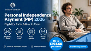 Read more about the article PIP Rates 2026: Eligibility, Payments & How to Claim
