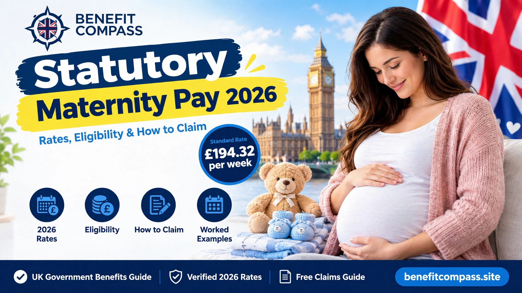 You are currently viewing Statutory Maternity Pay 2026: Rates, Eligibility, Claims